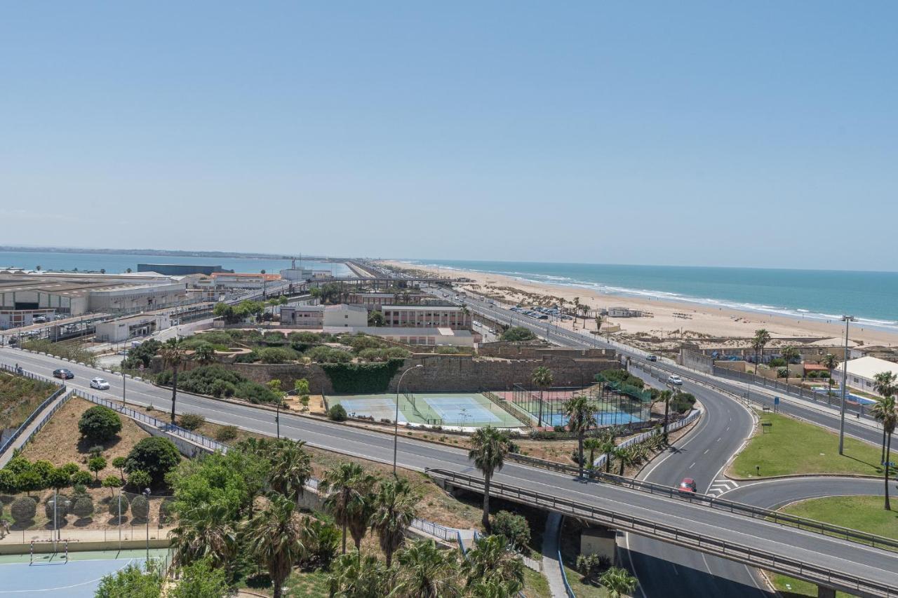 Apartamento Cortadura Playa Cádiz Buitenkant foto